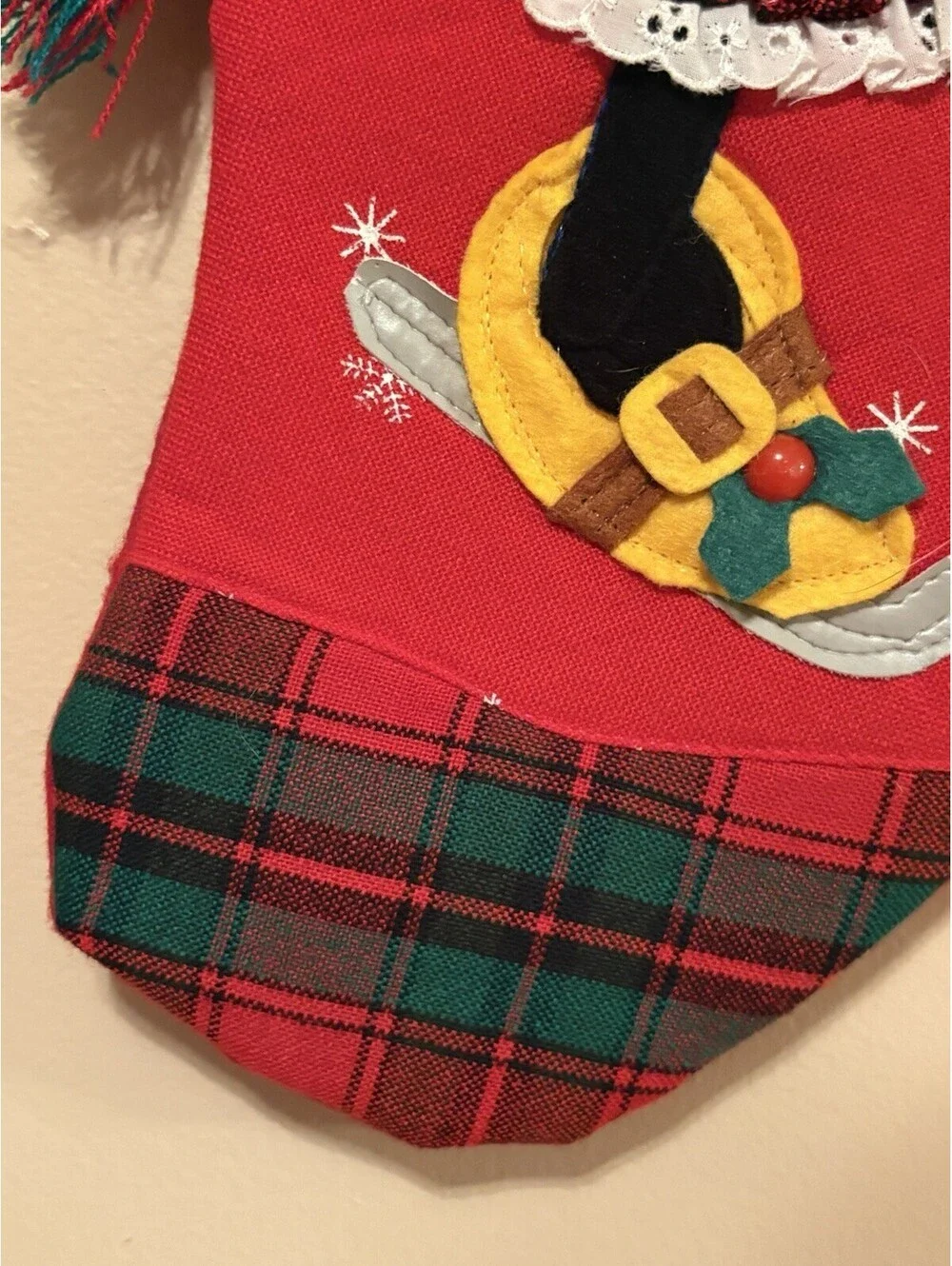 Vintage 90's Disney Store Minnie Mouse Christmas Stocking 20